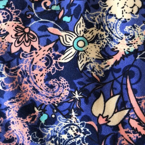 LuLaRoe Print Leggings Comfort Stretch Elastic Waist OS--One Size 4 PAIR BUNDLE - Picture 2 of 13